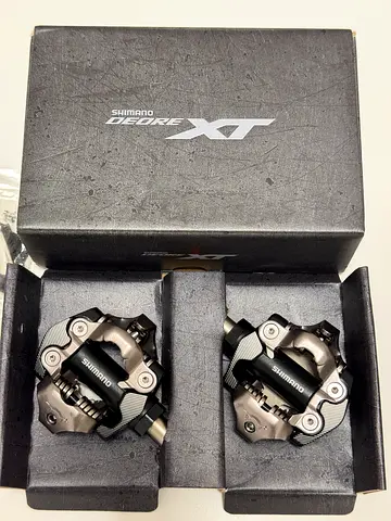 Shimano SPD Pedals – Deore XT PD-M8100 Clipless Pedals