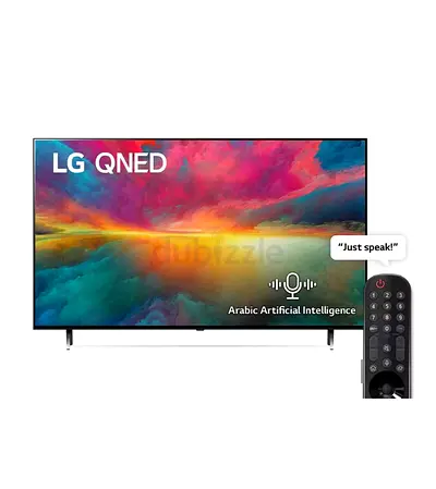 New LG TV 55-Inch QNED75 4K Smart TV with Magic Remote 55QNED756RB with Box