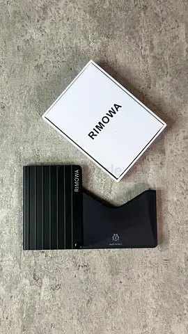 RIMOWA ALUMINUM CARD HOLDER