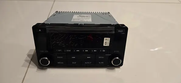 Original car radio head unit from Mitsubishi Lancer 2016