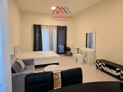Large Balcony Furnished Studio | Mogul Cluster | Garden View