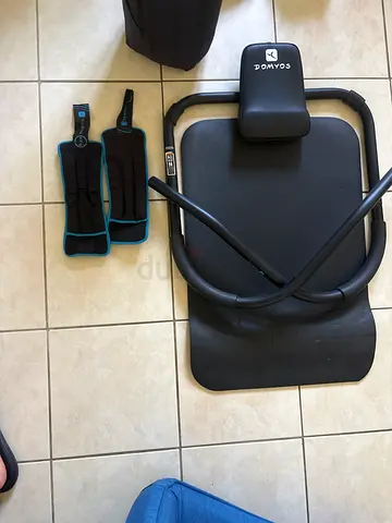 Abdominal Core Trainer with Ankle/Wrist Weights - Good Condition