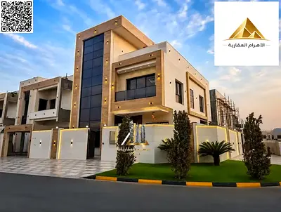 6 master bedrooms with private pool for sale in Al Zahia, registration fees included, freehold owne