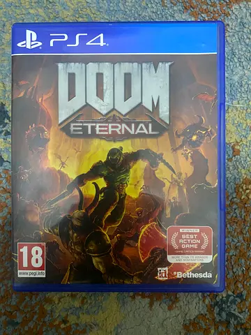 DOOM Eternal (PS4) w/ Manual