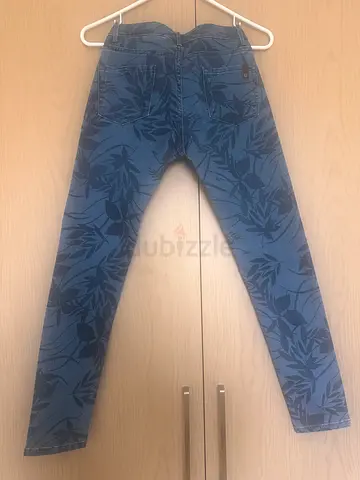 Roxy blue floral print jeans - size 25