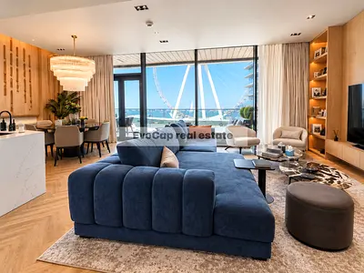 DUBAI EYE VIEW - FULLY UPGRADED - DESIGNER FURNITURE