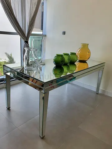 Glass Dining table 6 seater