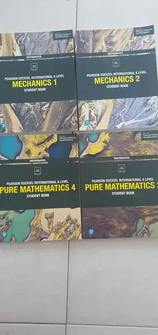 Cambridge International AS & A Level Pure Mathematics & Mechanics textbooks (set)
