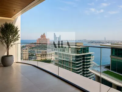 3 br plus maids | Palm-Subset View | high floor
