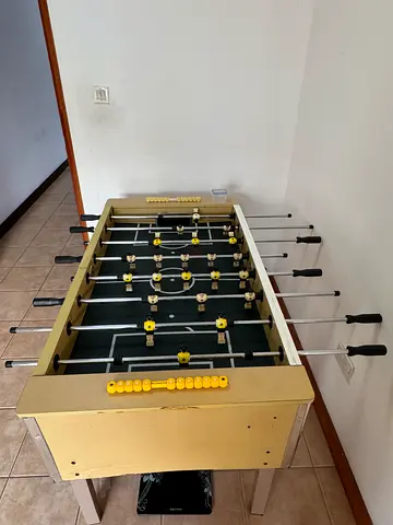 Used full-size foosball table in good working condition