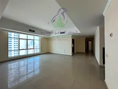 2BHK in Al Taawun with 2 balconies, wardrobes, family residence, free AC and gym, direct Dubai Exit,