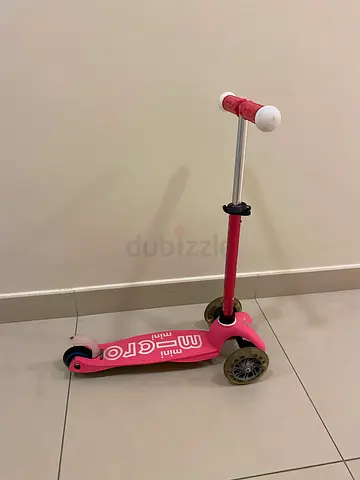 Micro Mini scooter with LED handbar