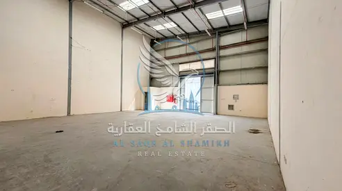 Warehouse in Industrial Area 12, Sharjah | Prime Strategic Location | Wide Access | Spacious Area | Modern Design | Equipped for Various Activities |