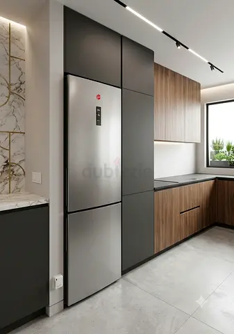Hoover Bottom Freezer Fridge Freezer | Spacious Storage | Modern Kitchen Appliance