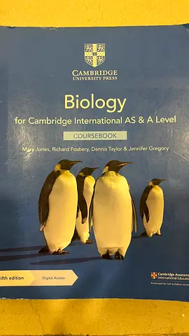 Biology AS/A Level textbook