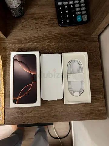 iPhone 16 Pro Max(Gold) with Original Box and Cable with Apple care warranty - Brand new