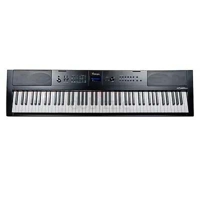 ARTESIA Vivace Series 88 Graded Hammer Action Keys Portable Digital Piano, Black
