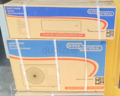 Brand New Super General Split Air Conditioner (Indoor + Outdoor Units)