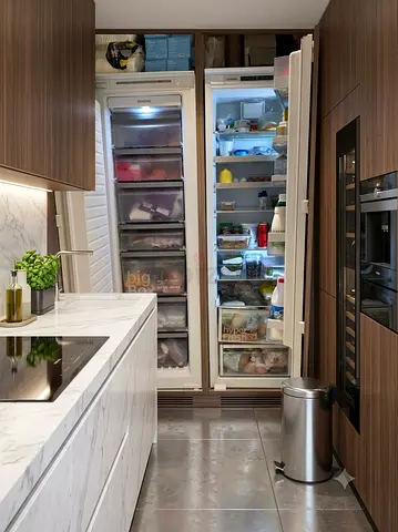 Siemens Built-In Separate Fridge & Freezer Set | Latest Version | Integrated Kitchen Appliances