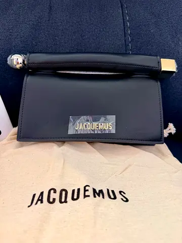 Jacquemus Le Chiquito black leather handbag - Brand New - Outlet - Box and Dust Bag along