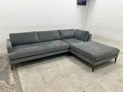 As perfect condition west elm sofa