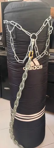 Adidas heavy punching bag with chain mount — used for some days, new solid condition