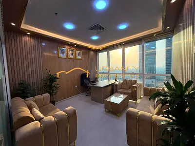 Spacious Fitted Office | 1,629 Sq. Ft. | 2 Parking | Exchange Tower, Business Bay