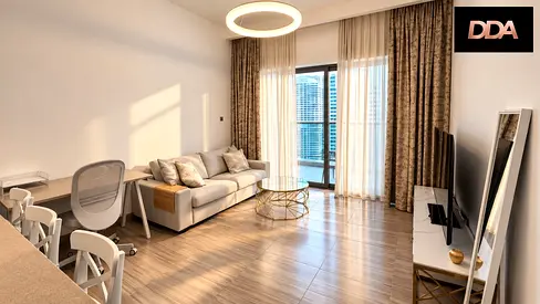 LAKE AND ALMAS TOWER VIEW | HIGH FLOOR | FURNISHED