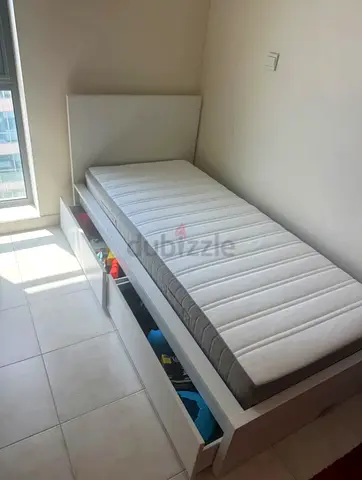 IKEA Single Bed +  Mattress