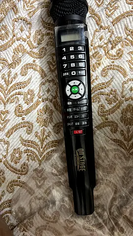 On Stage Wireless Karaoke Microphone Remote - Portable Handheld Mic