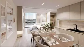 Skyline 1BR Apartment | Downtown View | Furnished | Balcony Pool