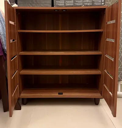 Home box Ricky 14 pair shoe cabinet