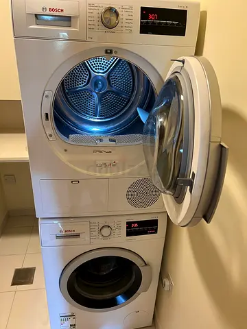 Bosch Series 6 Seprate Set Washer Dryer Both are 9KG With Great Condition Like New
