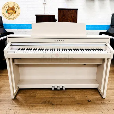 Kawai CA58 White Ash Digital Piano – Display Model | 88-Key Wooden Action | Like New
