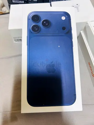 iPhone 17 pro max 256gb Boxed Apple iPhone (Blue) - box pack