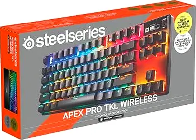SteelSeries Apex Pro TKL Wireless Mechanical Gaming Keyboard - Boxed