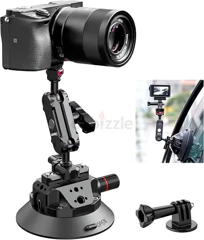 UURig ULANZI SC-02 Suction Mount Magic Arm Bracket for DSLR Cameras