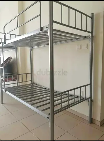 Metal Bunk Bed Frame - Silver,