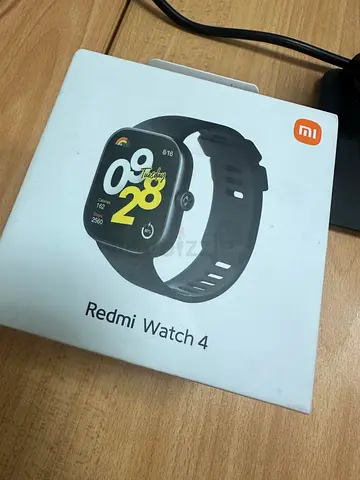 Redmi Watch 4 Smartwatch with Black Strap