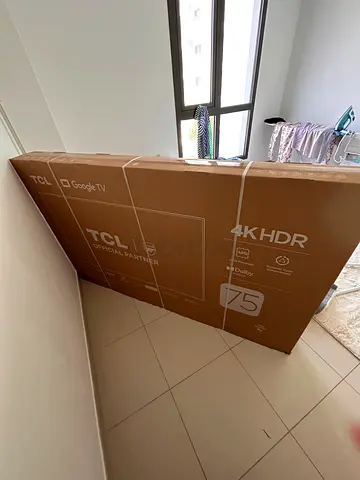 TCL 75 INCH TV FOR SALE
