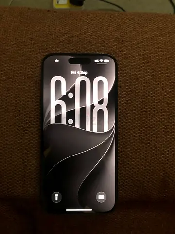 iPhone in good working condition with some scratches on screen