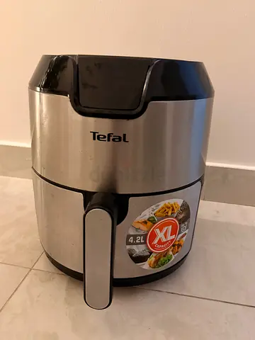 Tefal Air Fryer 4.2L - Stainless Steel, Good Condition
