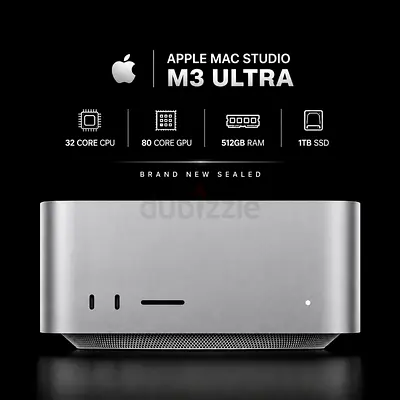 MAC STUDIO M3 ULTRA - 512GB RAM / 1TB SSD