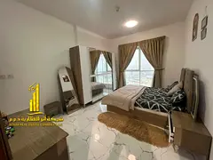 Fully furnished one-bedroom apartment with a hall, with open view, including all services, with a gy