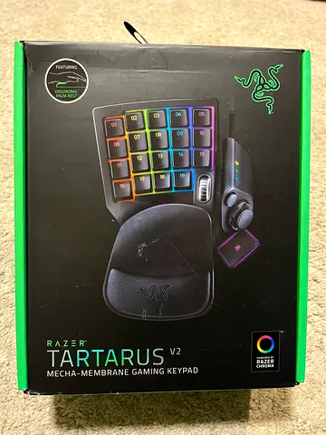 Razer Tartarus V2 Gaming Keypad – Like New + Original Box