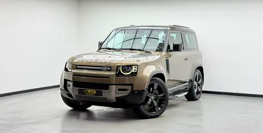 2025 Land Rover Defender X Dynamic 90 HSE P400, 2030 LR Warranty + Service Pack, Very Low Km, GCC