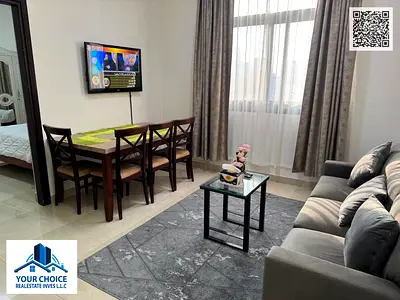 Fully Furnished 1-Bedroom Apartment for Rent | Al Bustan, Ajman