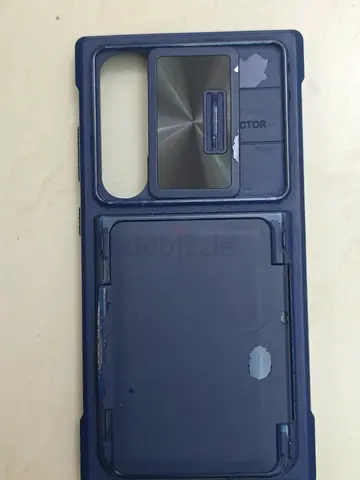 Mobile case with camera protection