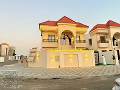Corner villa for rent in Ajman Al Helio area