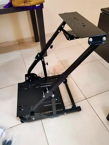 Adjustable Racing Wheel and Pedal Stand / Sim Rig Frame